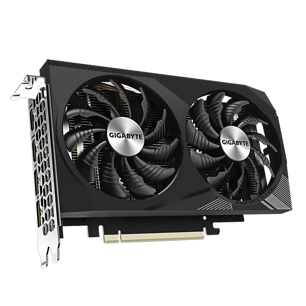 Gigabyte Nvidia Graphic Card RTX 3050 8GB DDR6 WINDFORCE OC V2 view 3